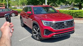 2024 Volkswagen Atlas Cross Sport SEL Premium R Line Start Up Test Drive Walkaround and Review [upl. by Vas]