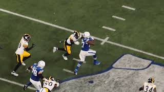 Colts Ground Attack from the Skies  Week 15 vs Steelers [upl. by Hafirahs]