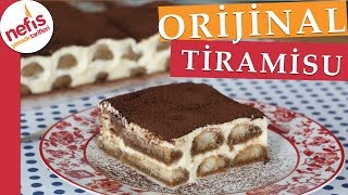 Gerçek Tiramisu Tarifi  İtalyan Tiramisu Nasıl Yapılır [upl. by Cressi]