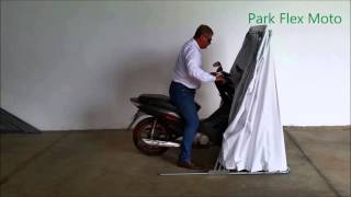 Park Flex  Garagem Retrátil  Garagem para Moto [upl. by Gawen]