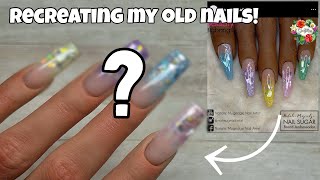 Recreating My Old Nails [upl. by Ingunna]