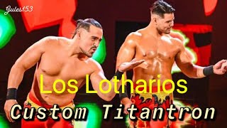 WWE Los Lotharios Custom Titantron 20222023 [upl. by Anelahs]