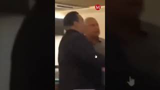 Abogado AGREDE a Noroña en el Aeropuerto de CdMx [upl. by Echikson]