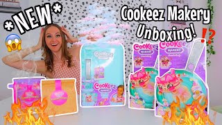 UNBOXING THE VIRAL COOKEEZ MAKERY FREEZY FRIDGE🥶🎂PANCAKE TREATZ😱🥞AND MYSTERY BAGLES🫢🥯⁉️ OMG [upl. by Wiskind]