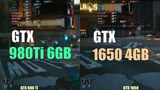 GTX 1650 vs GTX 980 Ti [upl. by Suckram]