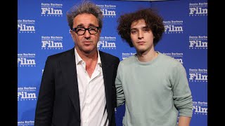 SBIFF Cinema Society QampA  The Hand of God with Paolo Sorrentino and Filippo Scotti [upl. by Foulk]