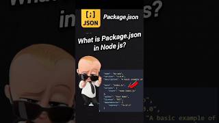 Packagejson in Nodejs  The Heart of Every Node Project 💻shortshortsjsonviralshort [upl. by Marcelo]