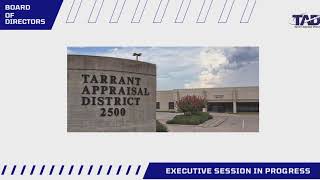 Tarrant Appraisal District BOD Meeting 11824 [upl. by Cadmarr426]