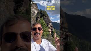 View Point  Tigers nest Paro Bhutan travel bhutantravelguide music bhutantourism [upl. by Dej995]