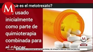 ¿Qué es y cómo se administra el metotrexato [upl. by Ilise]