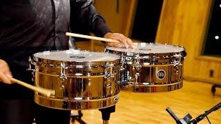 MEINL Percussion Headliner Timbales  HT1314CH [upl. by Xino]