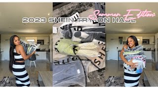 2023 MASSIVE SHEIN TRYON HAUL 56 items [upl. by Eelek]