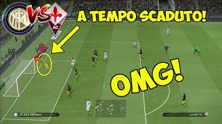 A TEMPO SCADUTO INTER  FIORENTINA  PRONOSTICO PES 2017 ITA [upl. by Iridissa]