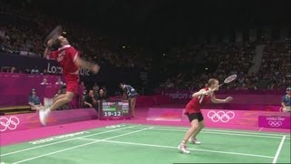 Badminton Mixed Doubles Medal Matches  Denmark v Indonesia Full Replay  London 2012 Olympic Games [upl. by Hanfurd]