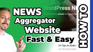 How To Create a News Website in WordPress 2024 Full Tutorial [upl. by Boj]