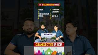 Top 10 Cleanest Cities in INDIA  Cleanest cities  Top Indian City  Delhi AQI  indore delhi [upl. by Tihw]