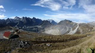 View from the top of the Grasberg Mine [upl. by Kenay625]