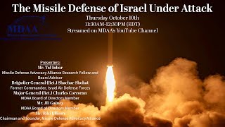 The Missile Defense of Israel Under Attack [upl. by Lurie]