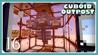 Cuboid Outpost Modpack  Mining The Wither  E16  1165 Quest Modpack [upl. by Joelly]