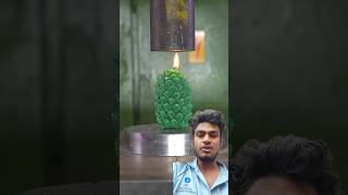 Dinosaur ko kuchal Diya hydraulic press 🐛🍊💥 wormmaker gummyworms satisfying shorts [upl. by Boj]