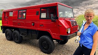 Building The Most Capable Camper In The World Pinzgauer 6x6 Expedition Camper Build [upl. by Adnuahsor124]