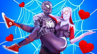 Storia dAmore tra SpiderMan e Spider Woman Uomo Ragno vs Vampiro [upl. by Dlorrej]