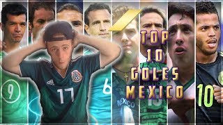 ESPAÑOL REACCIONA AL TOP 10 GOLES DE MÉXICO  LA SELECCIÓN MEXICANA [upl. by Fruin]