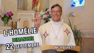 Homélie Mgr Michel Aupetit 22 sept 2024 [upl. by Onfroi631]