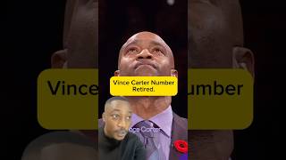 Vince carters Number retired from Raptors franchise nba basketball [upl. by Cadmarr]