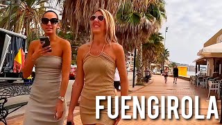 Fuengirola 🇪🇦 Old Town Bars amp Restaurants April 2024 Costa del Sol Spain Malaga 4K [upl. by Imogen]