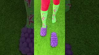 Super cool Giant slippers 🦶🦶 Grape sandals 🍇🍇 Christmas socks 🎄🎄 love trending slippers [upl. by Yartnod]