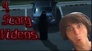 Watching 4 Scary Videos 1 [upl. by Ardnasal]