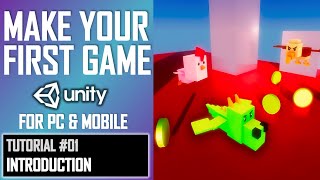 HOW TO MAKE YOUR FIRST GAME IN UNITY ★ 01  INTRO  OBJECTS ★ LESSON TUTORIAL ★ JIMMY VEGAS [upl. by Acinaj84]