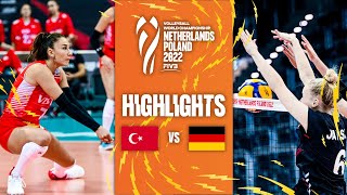 🇹🇷 TÜR vs 🇩🇪 GER  Highlights Phase 2 Womens World Championship 2022 [upl. by Randene]