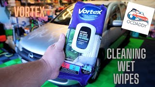 Vortex Cleaning Wet Wipes nedves üvegtisztító kendő teszt  HU [upl. by Naujat524]