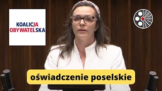 Klaudia Jachira o quotszeregowym pośle Kaczyńskimquot [upl. by Daggna]