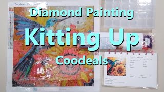 Diamond Painting Kitting Up  Coodeals [upl. by Zelig917]