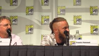 How long did it take the guys to grow their beards  Vikings SDCC [upl. by Barncard]