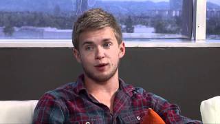 Chris Brochu Lemonade Mouth Interview [upl. by Aicirt]