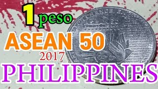 Ang 1 peso ASEAN 5O commemorative coin ng ating bansa [upl. by Kendyl769]