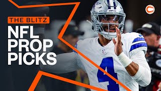 Cowboys vs Giants TNF Best Bets NFL Prop Picks Powered by THE BLITZ [upl. by Elyag]