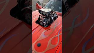 This BGas 1969 Camaro with a blown big block Chevy engine runs mid 8s in the quartermile [upl. by Hesper]