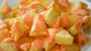 Vegan Patatas Bravas Recipe Easy Version [upl. by Julius]