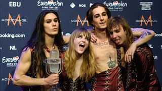 ESC 2021 Rockband „Maneskin“ aus Italien gewinnt Eurovision Song Contest [upl. by Georgine]