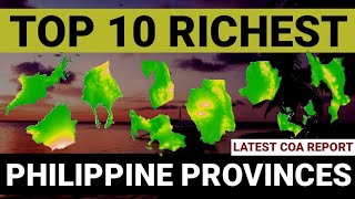 Richest provinces in the Philippines 2020  Published report December 2021 [upl. by Sesilu]