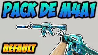 Pack de Skins M4A1 HD 2 Default Model  CS 16 [upl. by Brasca]