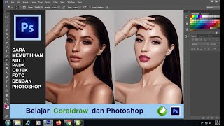 Cara Memutihkan Kulit di PHOTOSHOP 2021 [upl. by Alyar]