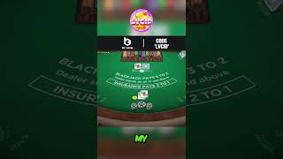 PRO BLACKJACK PLAYER WINS ME A MASSIVE SIDEBET blackjack viralvideo onlinegambling shorts [upl. by Olympe]