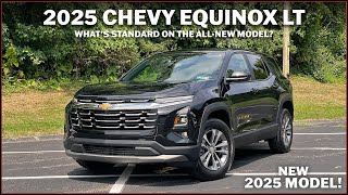 Whats Standard On The New Equinox  2025 Chevy Equinox LT Overview amp First Drive [upl. by Hanah509]