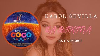 Karol Sevilla  La Bikina Karaoke With Backing Vocals [upl. by Naul313]